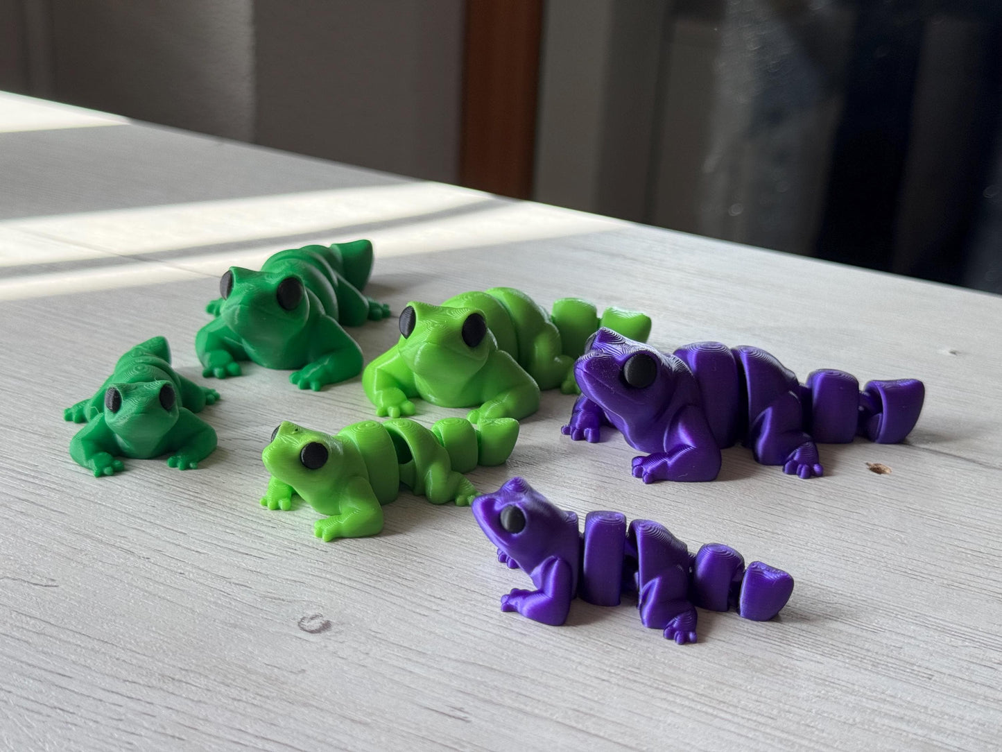 3D Printed Mini Animals - Cute articulated animal collection