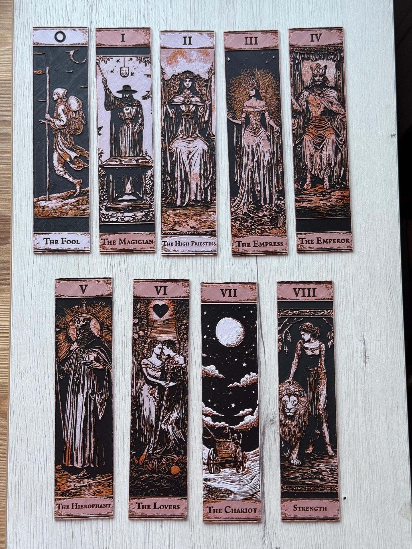 Tarot Card Bookmark | Gothic & Mystical Bookmarks for Readers | Unique Gift for Book Lovers