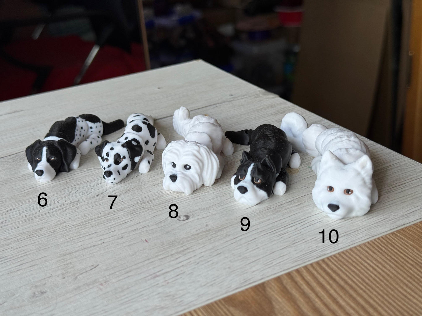 Custom Dog Keychain / Dog Figurine – Choose from 36 Breeds | Personalized Pet Gift | Dog Lover Gift