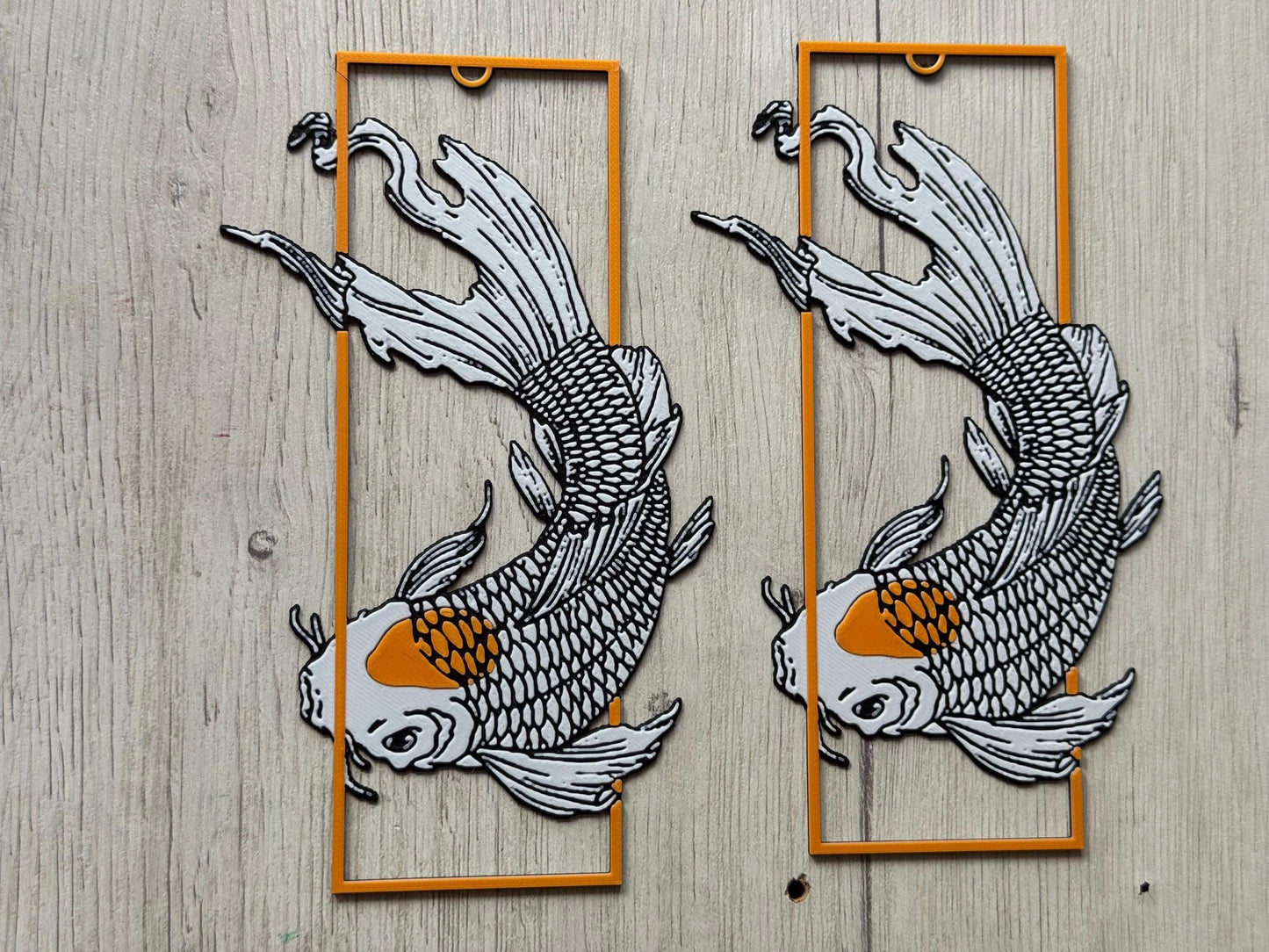 Tancho Koi Bookmark Set - Fantasy Bookmark | Spring Bookmark | Reading Accessories