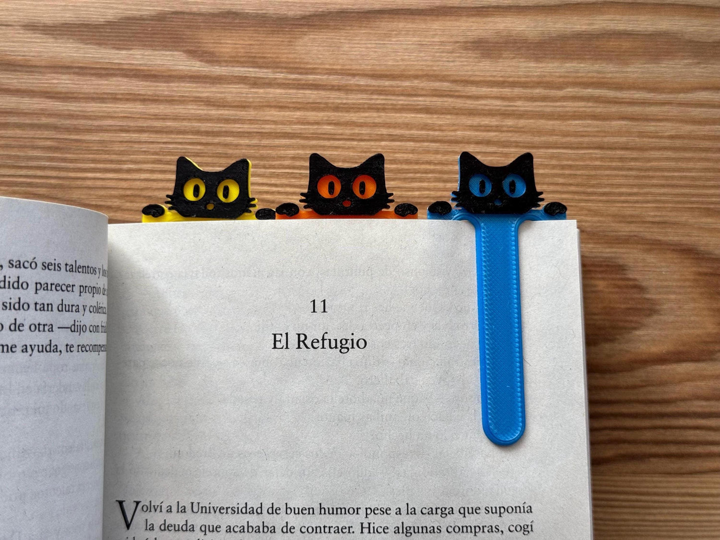Cat bookmark - Marca páginas de gatos, adorables gatos para libros