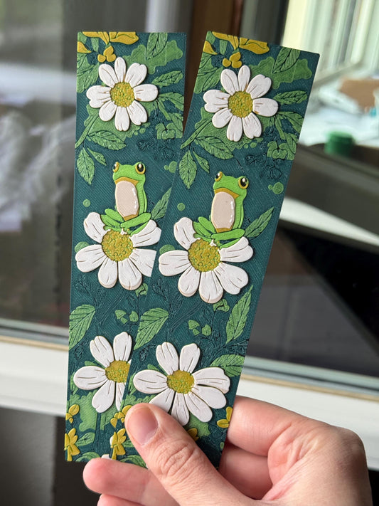 Frog Bookmark Set - Fantasy Bookmark | Spring Bookmark | Reading Accessories