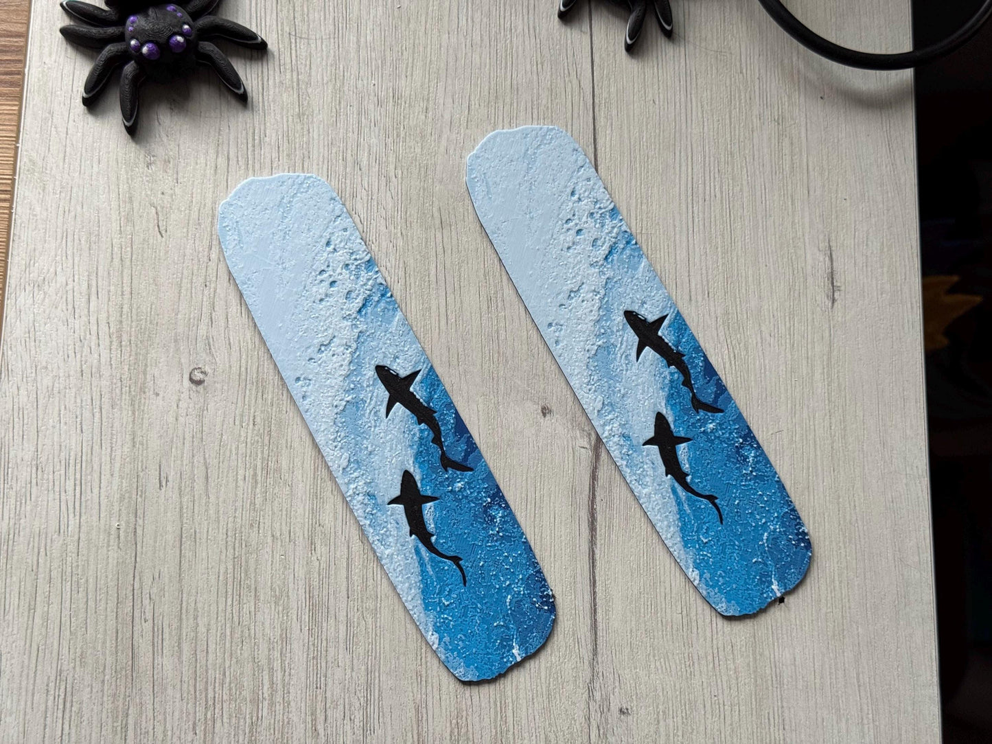 Deep blue sea - bookmark set, reading accessories