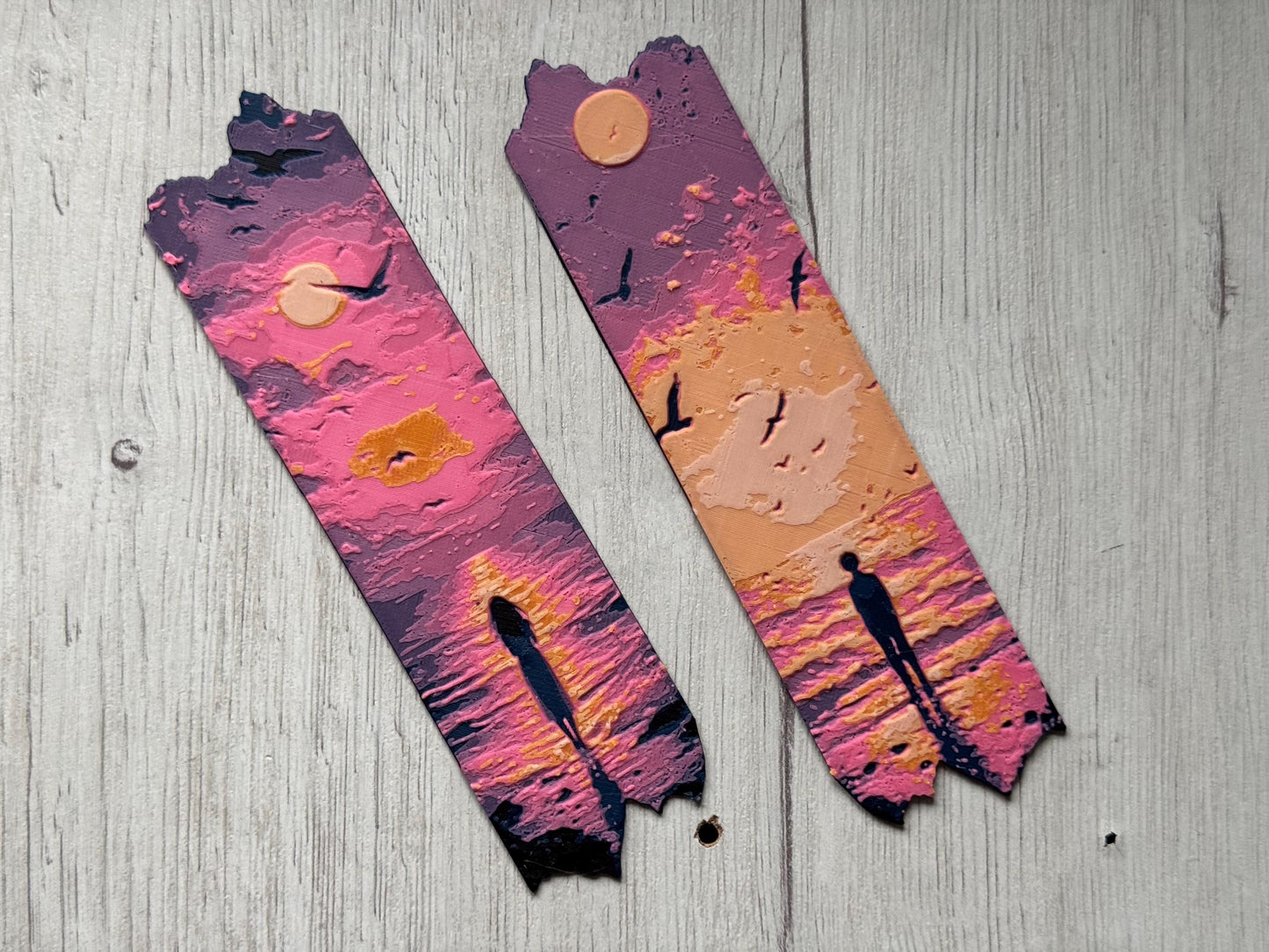 Depths of Reflection - Christmas bookmark set, fantasy bookmark, bookmark set