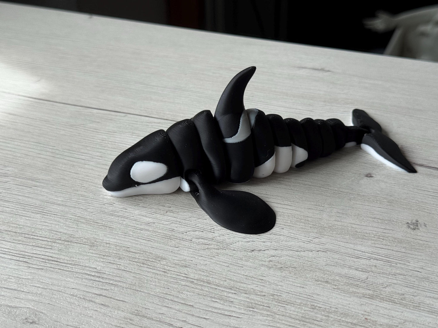 Figuras de Animales Marinos Articulados – Delfín, Orca y Manatí | Figura 3D Articulada | Regalo Original
