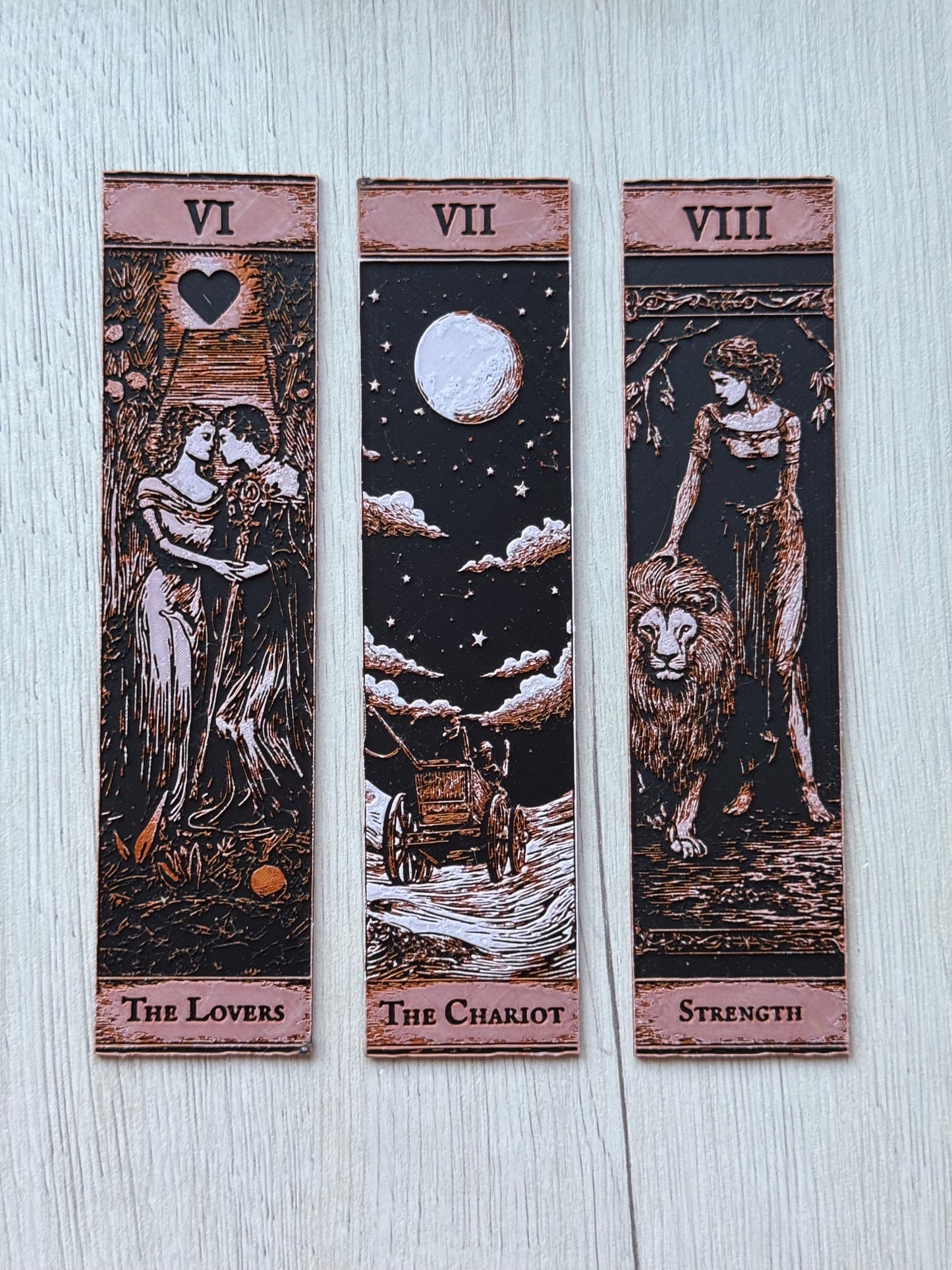 Tarot Card Bookmark | Gothic & Mystical Bookmarks for Readers | Unique Gift for Book Lovers