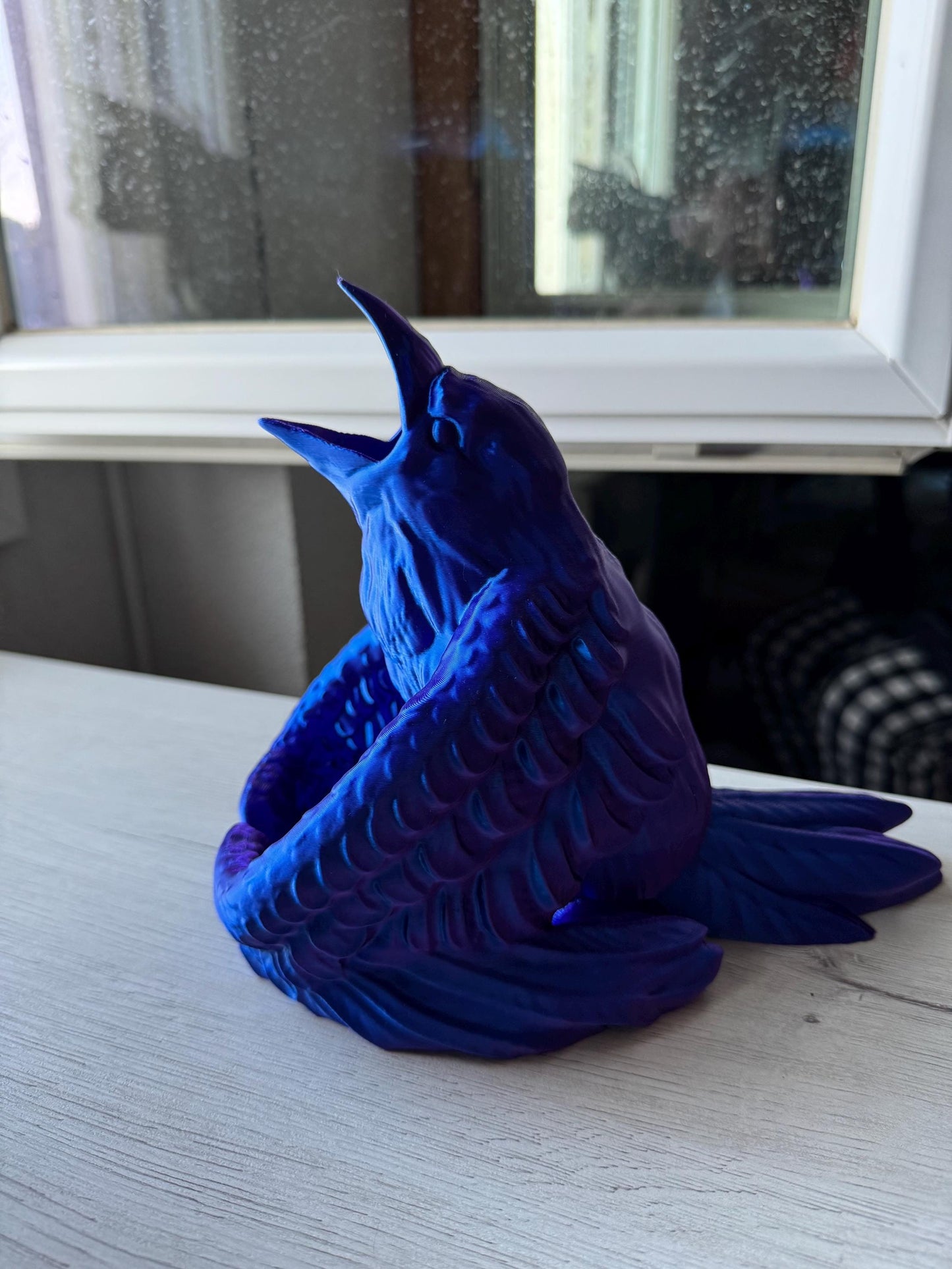 Raven dice tower - gift for role playing game players, dice display