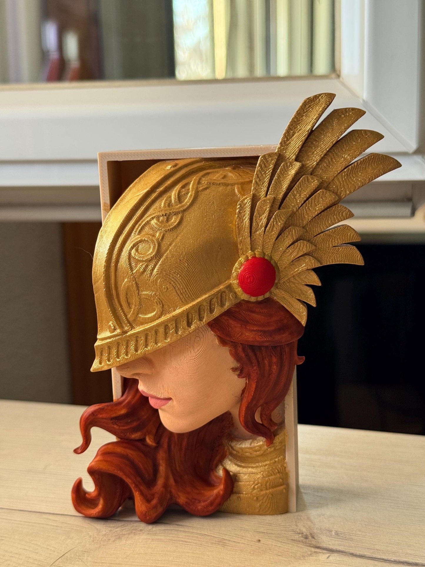 Rincón de libros Guerrera Valquiria - Encantador horror de fantasía | Amantes de los libros | decoración de terror | Decoración fantasía