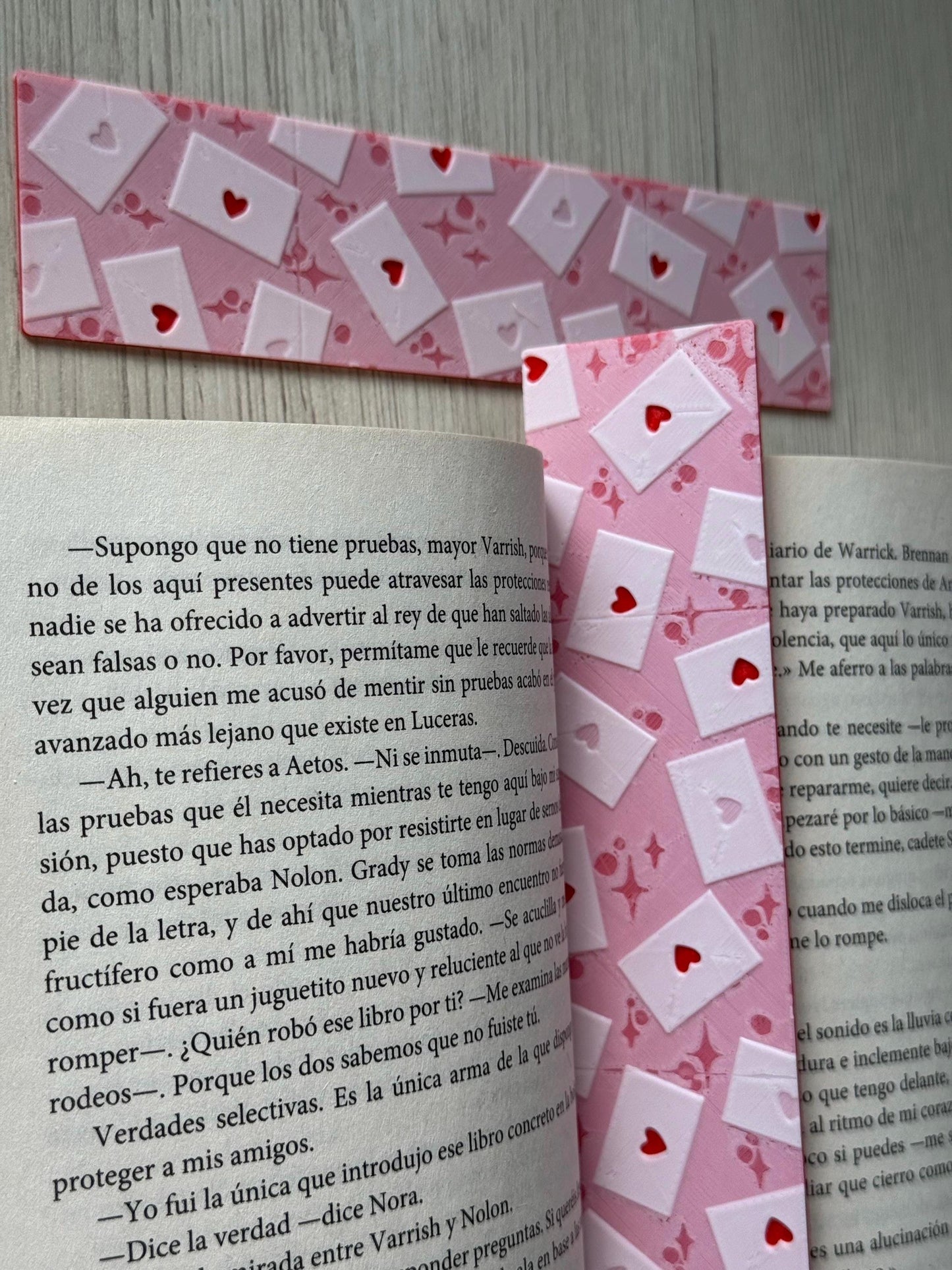 Love letters - bookmark set, reading accessories