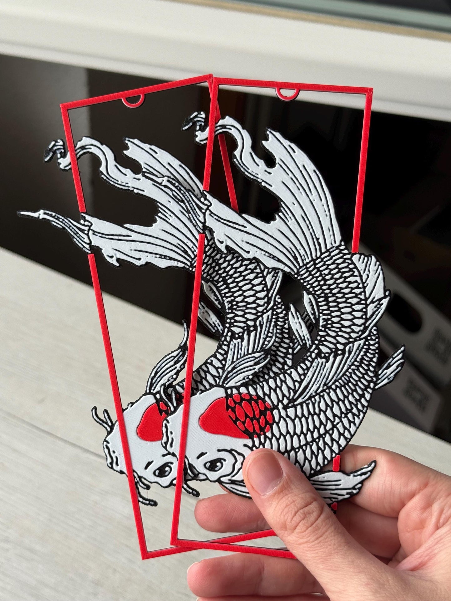 Tancho Koi Bookmark Set - Fantasy Bookmark | Spring Bookmark | Reading Accessories