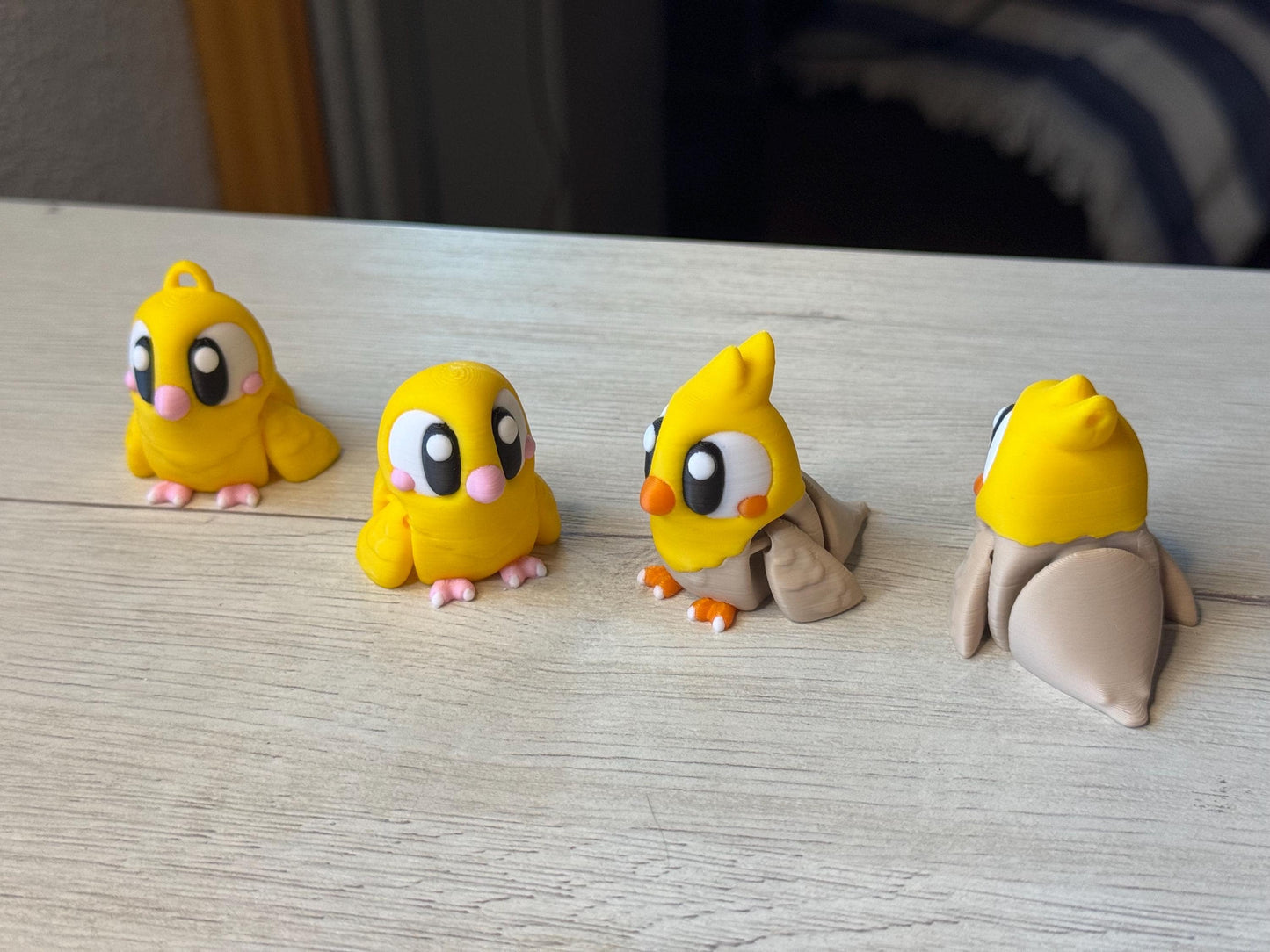 Articulated Animal Figurine or Keychain - Cute Flexi Mini Animal | Choose your favourite animal | 10+ animals to choose from