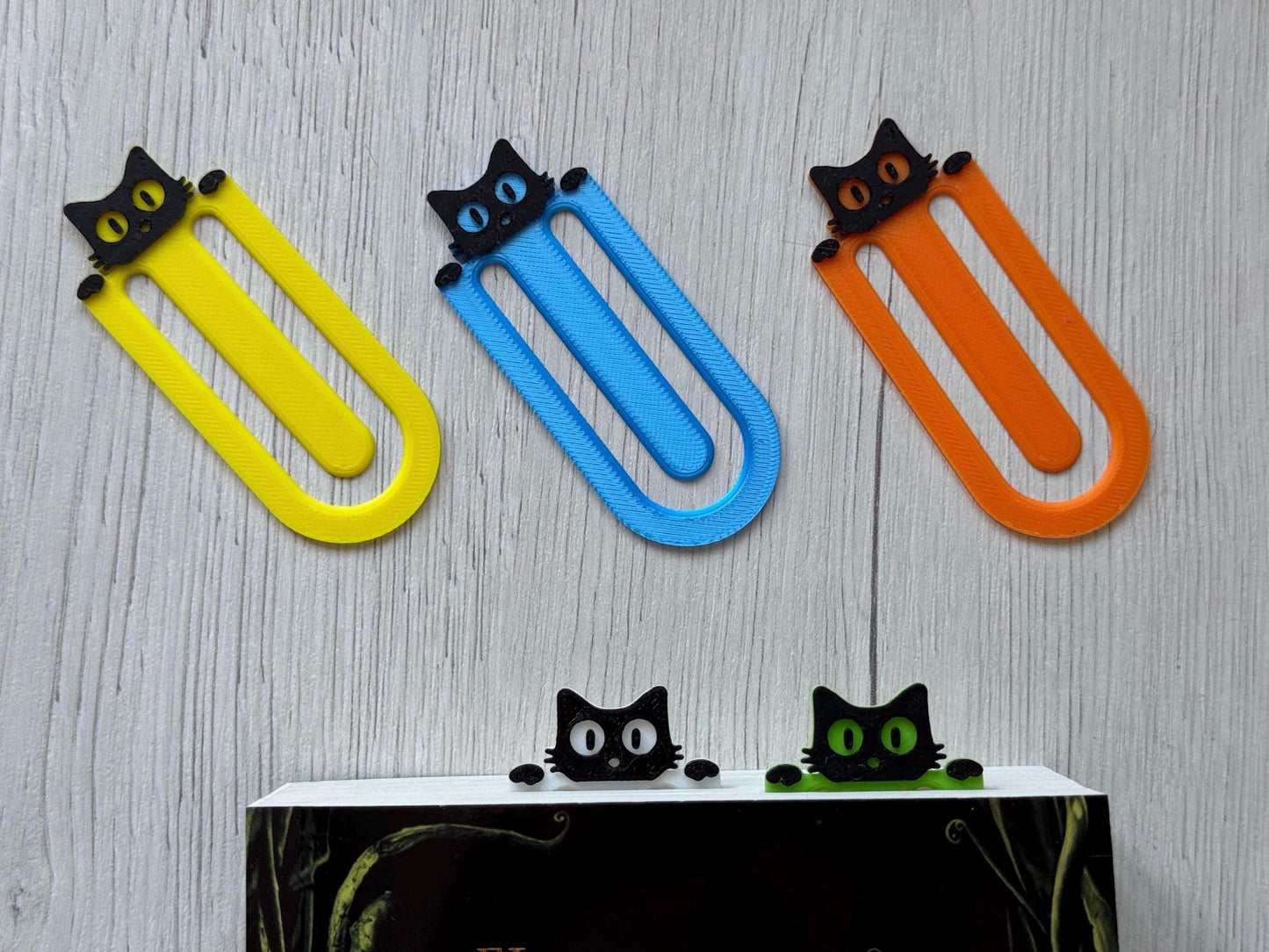 Cat bookmark - Marca páginas de gatos, adorables gatos para libros