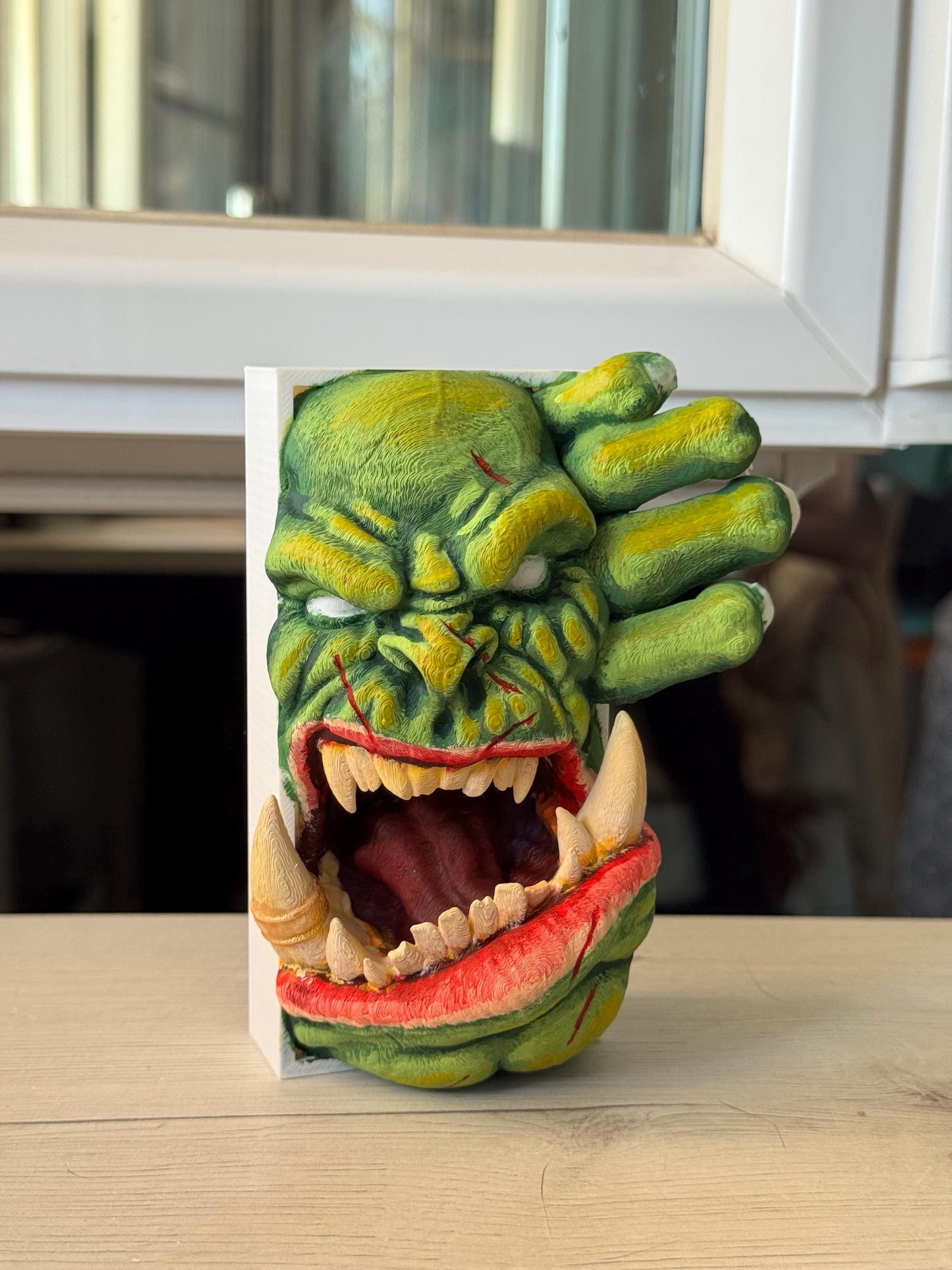 Rincón de libros de Orco - Encantador horror de fantasía | Amantes de los libros | decoración de terror