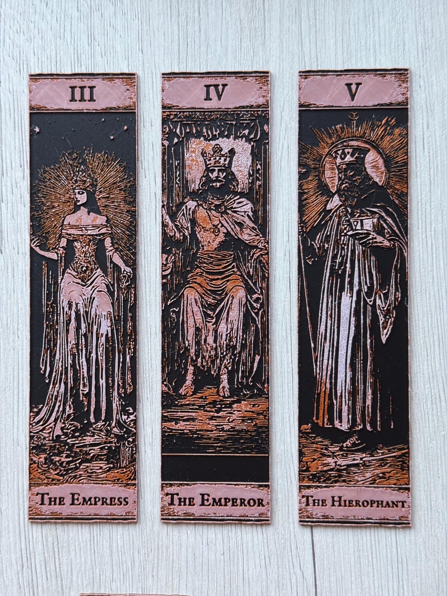 Tarot Card Bookmark | Gothic & Mystical Bookmarks for Readers | Unique Gift for Book Lovers