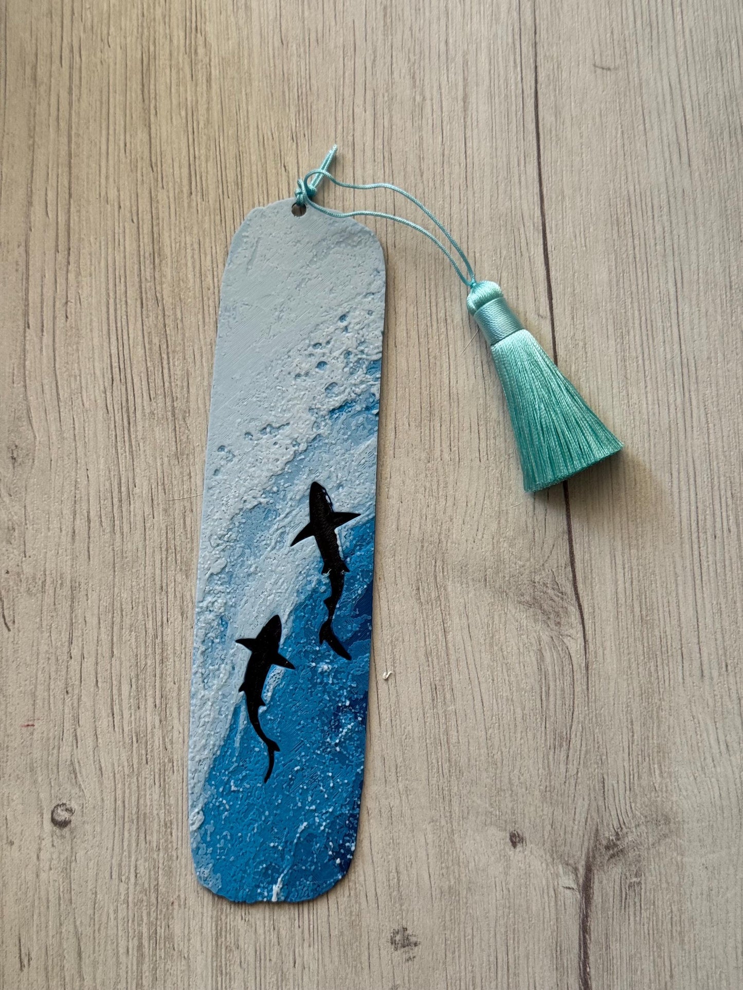 Deep blue sea - bookmark set, reading accessories