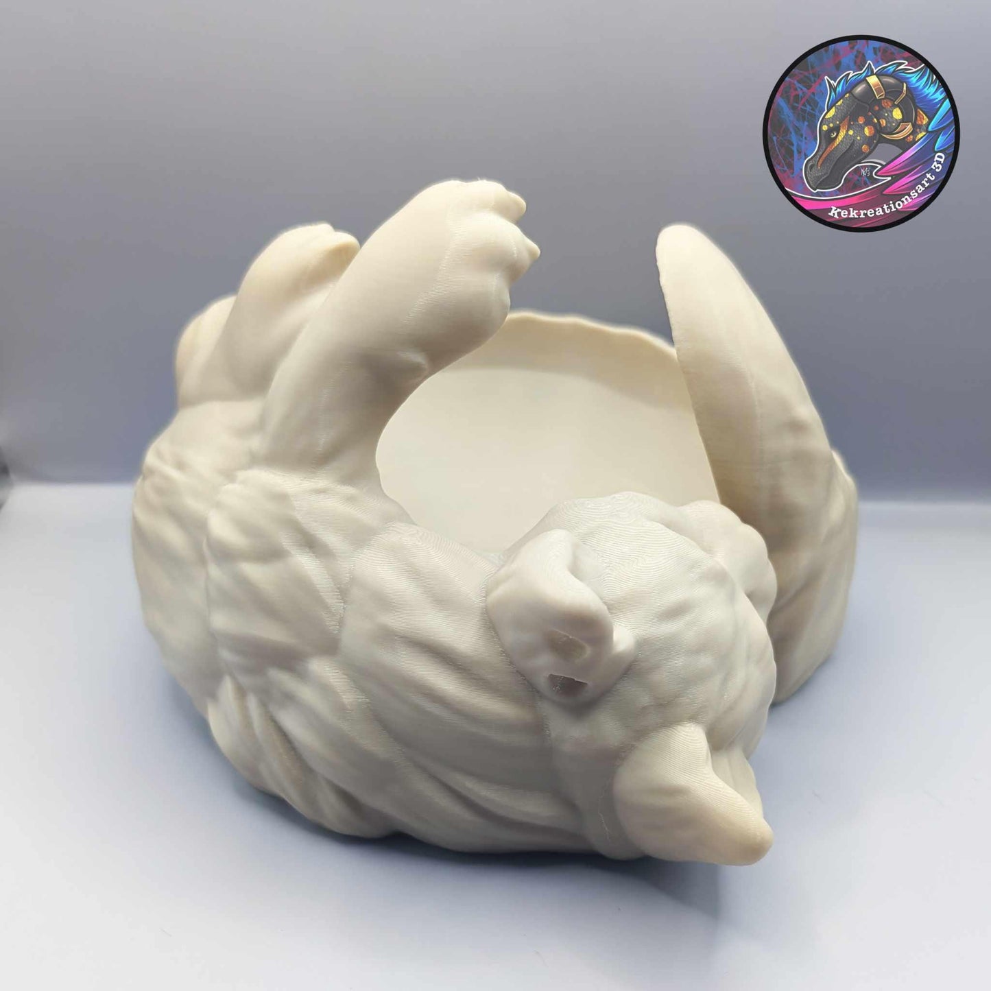 Adorable Cat Shaped Yarn Bowl, Yarn Holder, Crochet Hook Storage Holder, Knitting Needles and More
