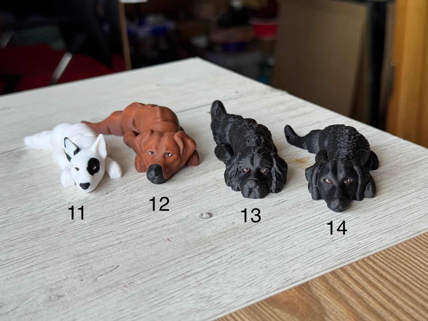 Custom Dog Keychain / Dog Figurine – Choose from 36 Breeds | Personalized Pet Gift | Dog Lover Gift