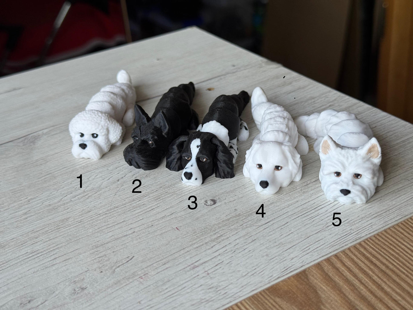 Custom Dog Keychain / Dog Figurine – Choose from 36 Breeds | Personalized Pet Gift | Dog Lover Gift