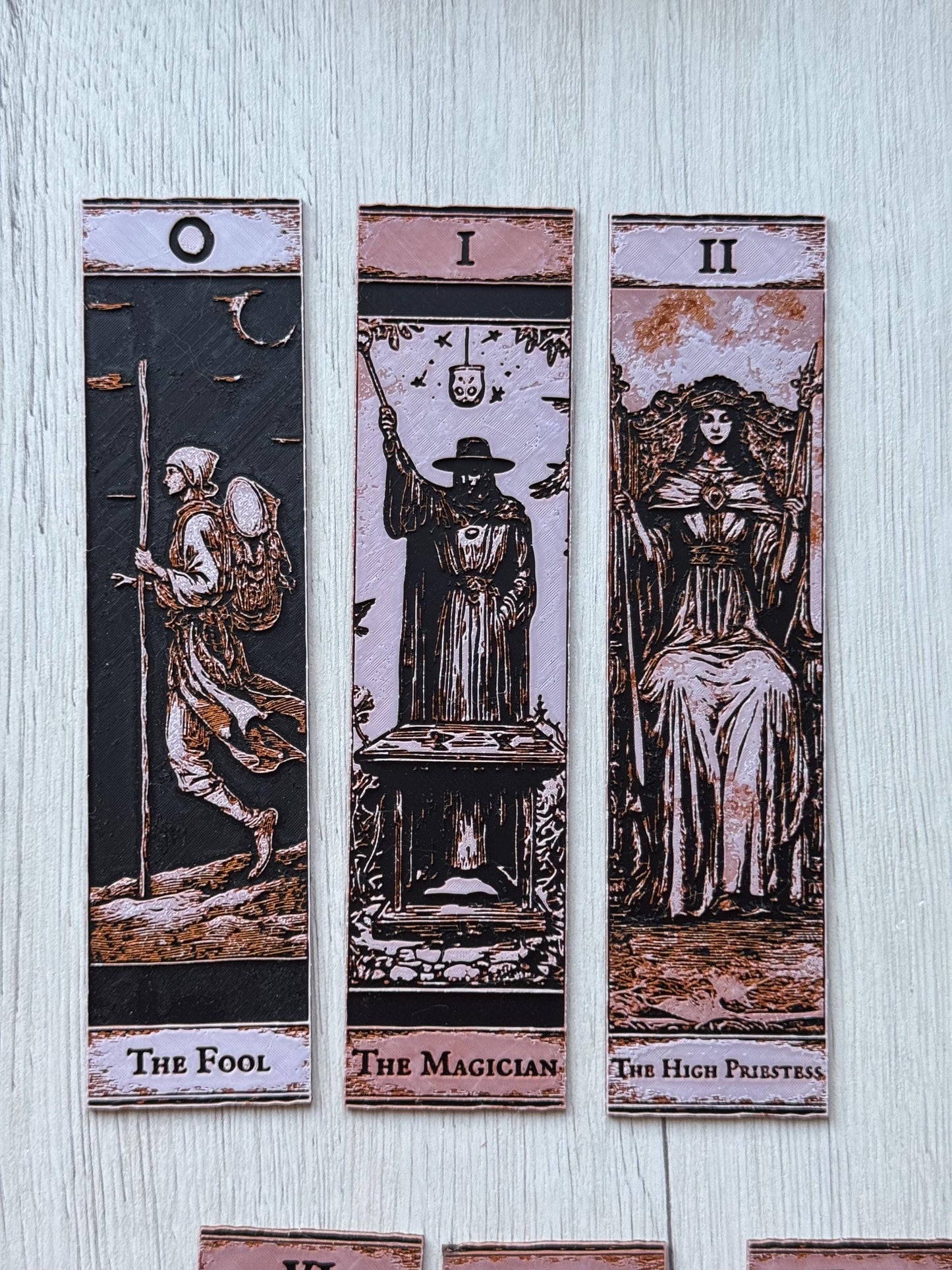 Tarot Card Bookmark | Gothic & Mystical Bookmarks for Readers | Unique Gift for Book Lovers