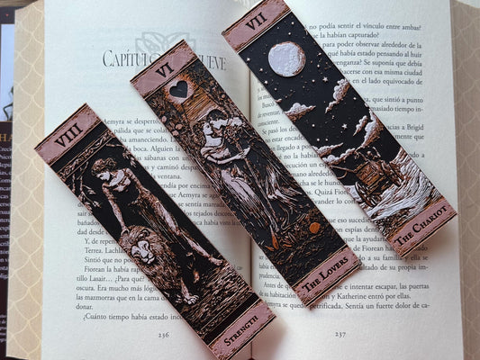 Tarot Card Bookmark | Gothic & Mystical Bookmarks for Readers | Unique Gift for Book Lovers