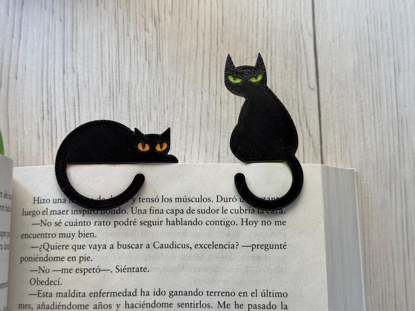 Cat bookmarks - adorable cats for books, cat lover gift