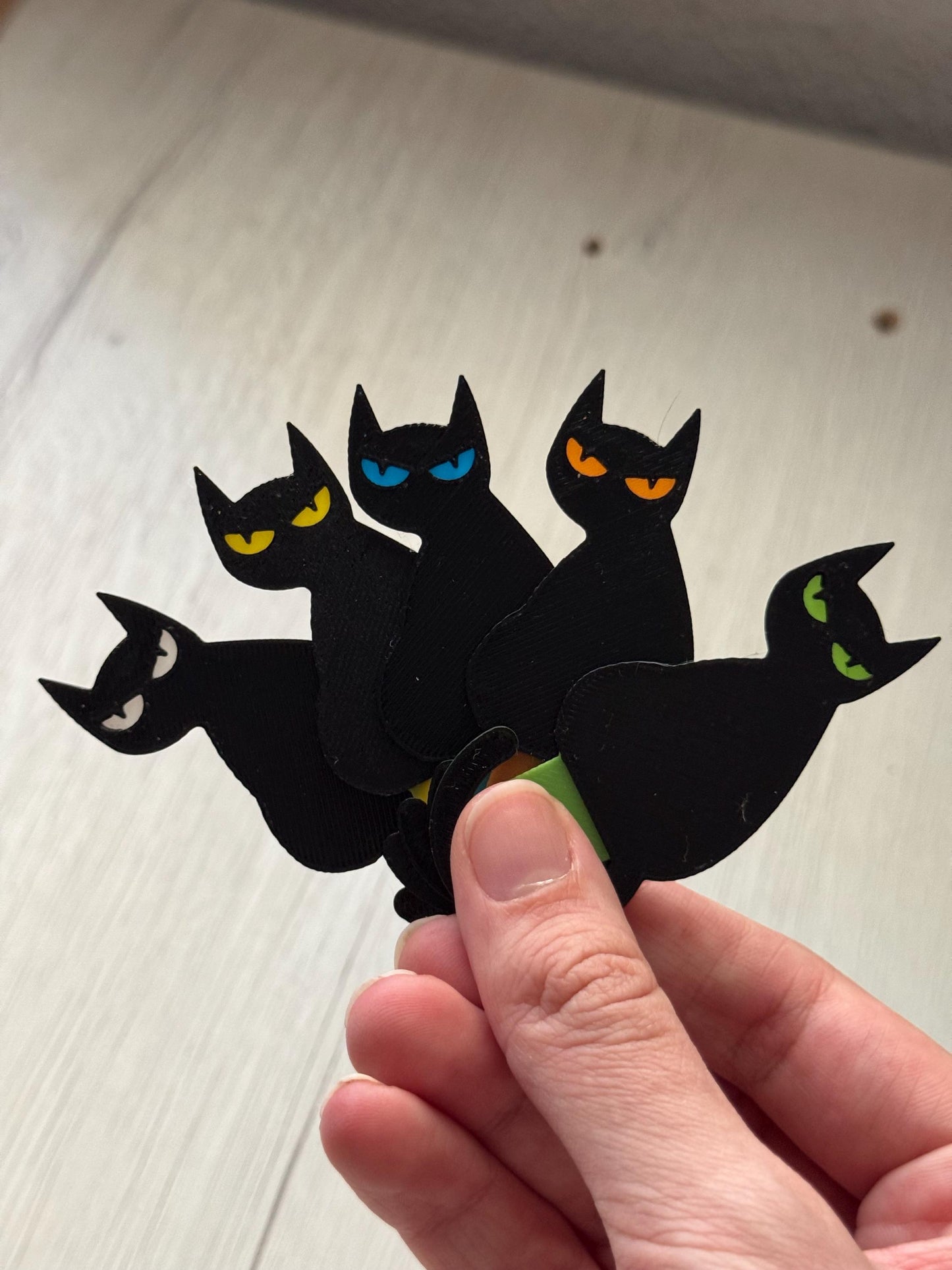 Cat bookmarks - adorable cats for books, cat lover gift