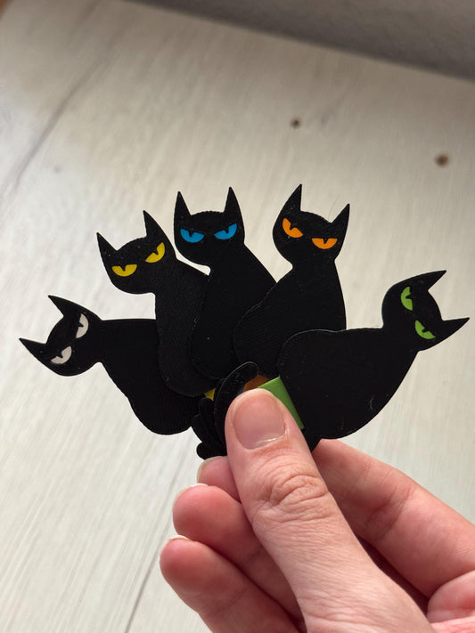 Cat bookmarks - adorable cats for books, cat lover gift