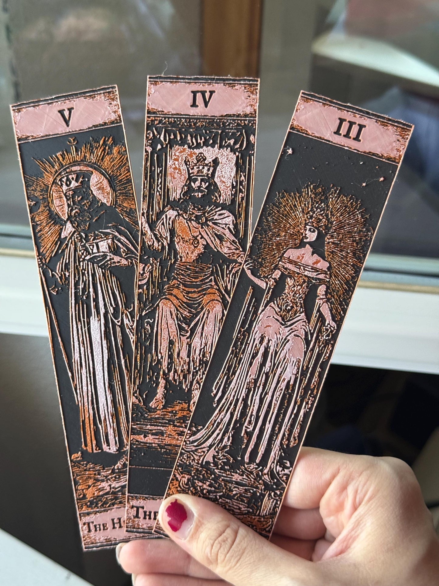 Tarot Card Bookmark | Gothic & Mystical Bookmarks for Readers | Unique Gift for Book Lovers