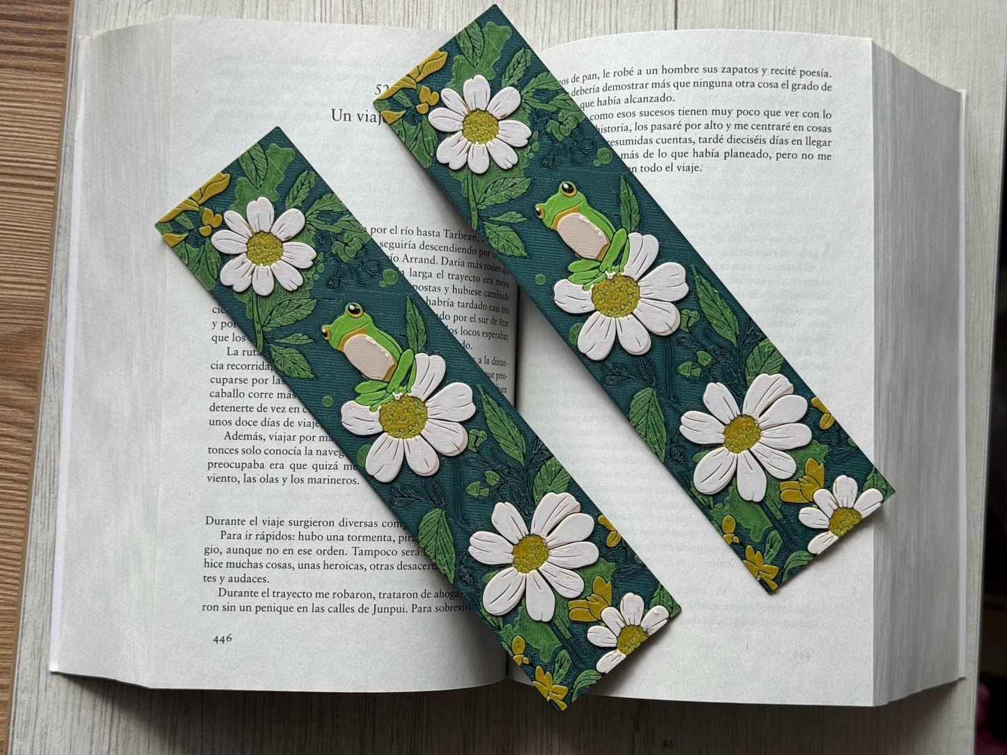 Frog Bookmark Set - Fantasy Bookmark | Spring Bookmark | Reading Accessories