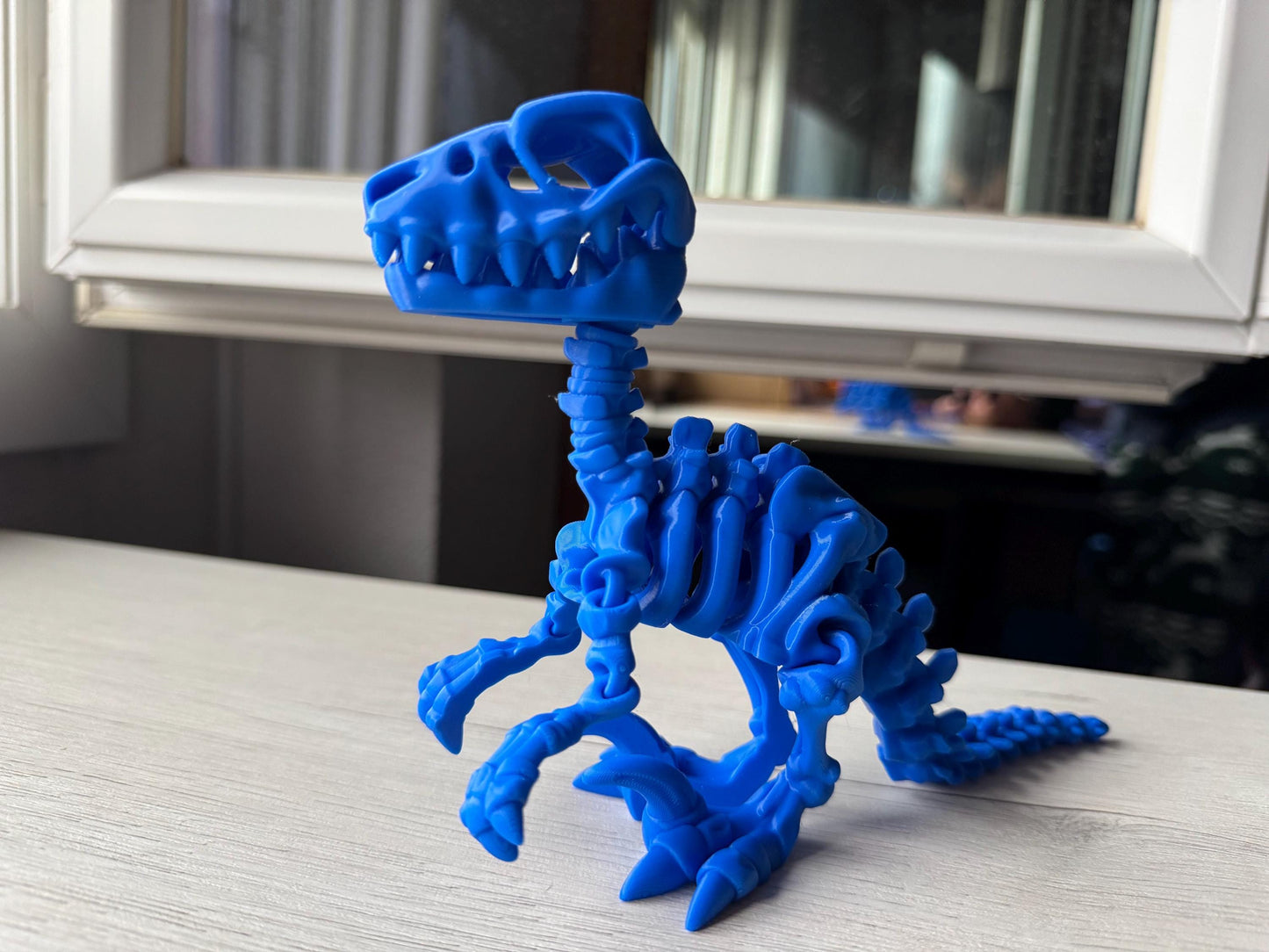 Articulated Velociraptor Figure – Flexi Raptor 3D Print |
