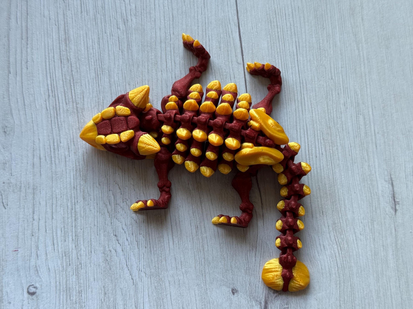 Figura Articulada de Anquilosaurio – Figura Coleccionable de Dinosaurio, esqueleto dinosaurio