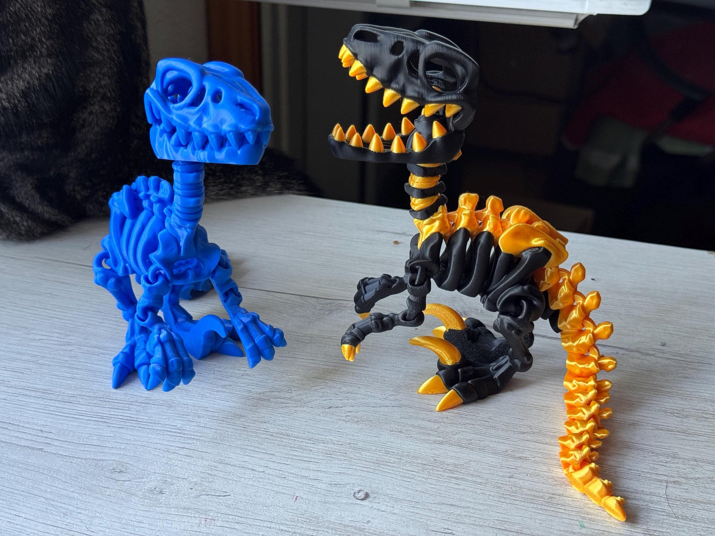 Articulated Velociraptor Figure – Flexi Raptor 3D Print |