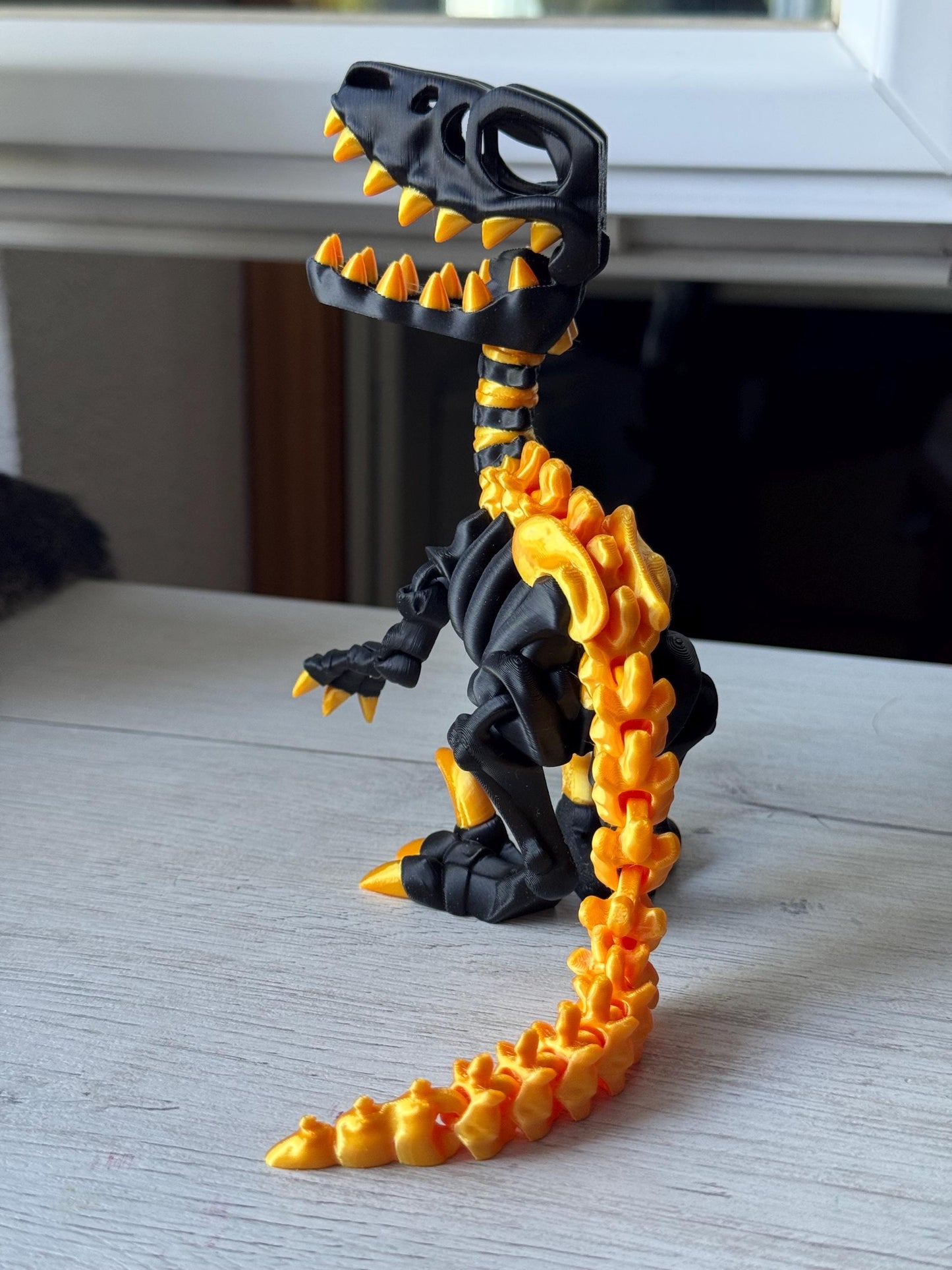 Articulated Velociraptor Figure – Flexi Raptor 3D Print |